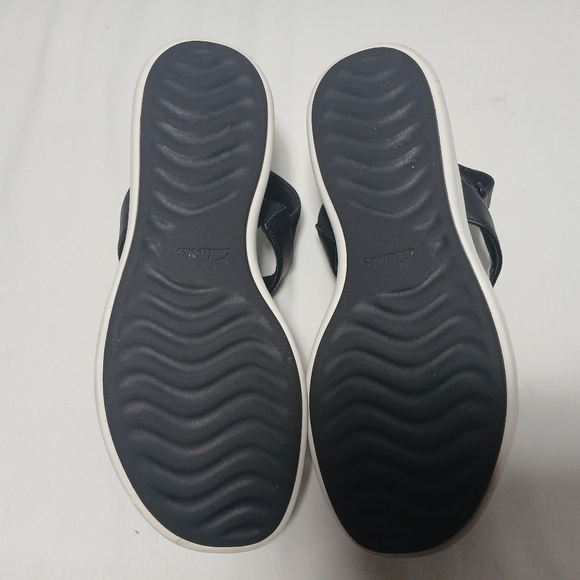 Clarks Cloud Steppers Drift Ease Wedge Sandals. Ladies Size 7 - Picture 3 of 12